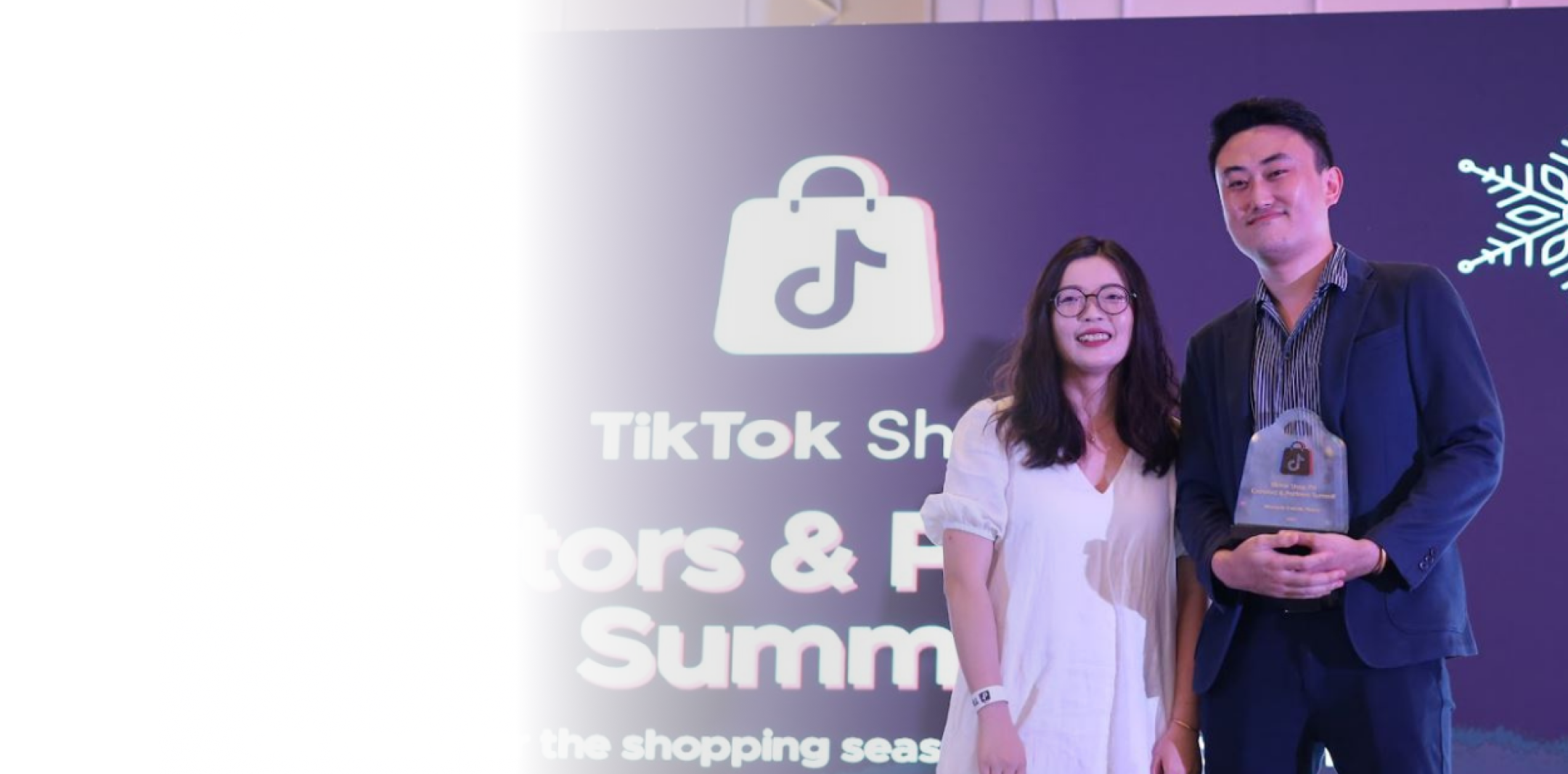 Blue Star team at TikTok award